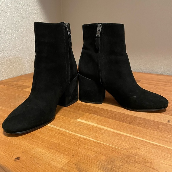 Sam Edelman Shoes - Sam Edelman Black Suede Boots size 6